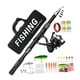 thumbnail image 3 of Combo de caña y carrete de pesca, equipo de pesca, accesorios de pesca, caña de pescar telescópica portátil para pesca al aire libre y Camping 21 m, 3 of 8