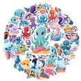 thumbnail image 2 of 35pcs-50pcs Colorful Animal Stickers Marine Life Stickers Cute Sea Creature Stickers for Laptops Phones Suitcases, 2 of 9