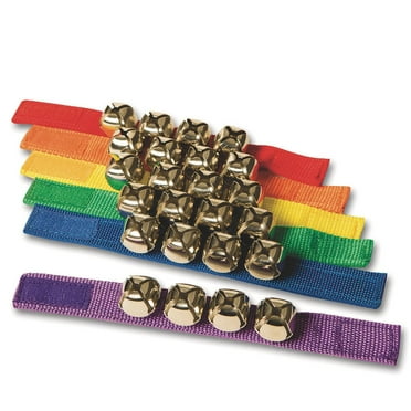 Colorful Wrist and Ankle Bells (Set of 6)