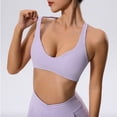 thumbnail image 5 of Ropa interior deportiva con tirantes cruzados para mujer, Top deportivo de realce para mujer, Top corto de gimnasia para Yoga, Top deportivo, sujetadores transpirables, 5 of 5