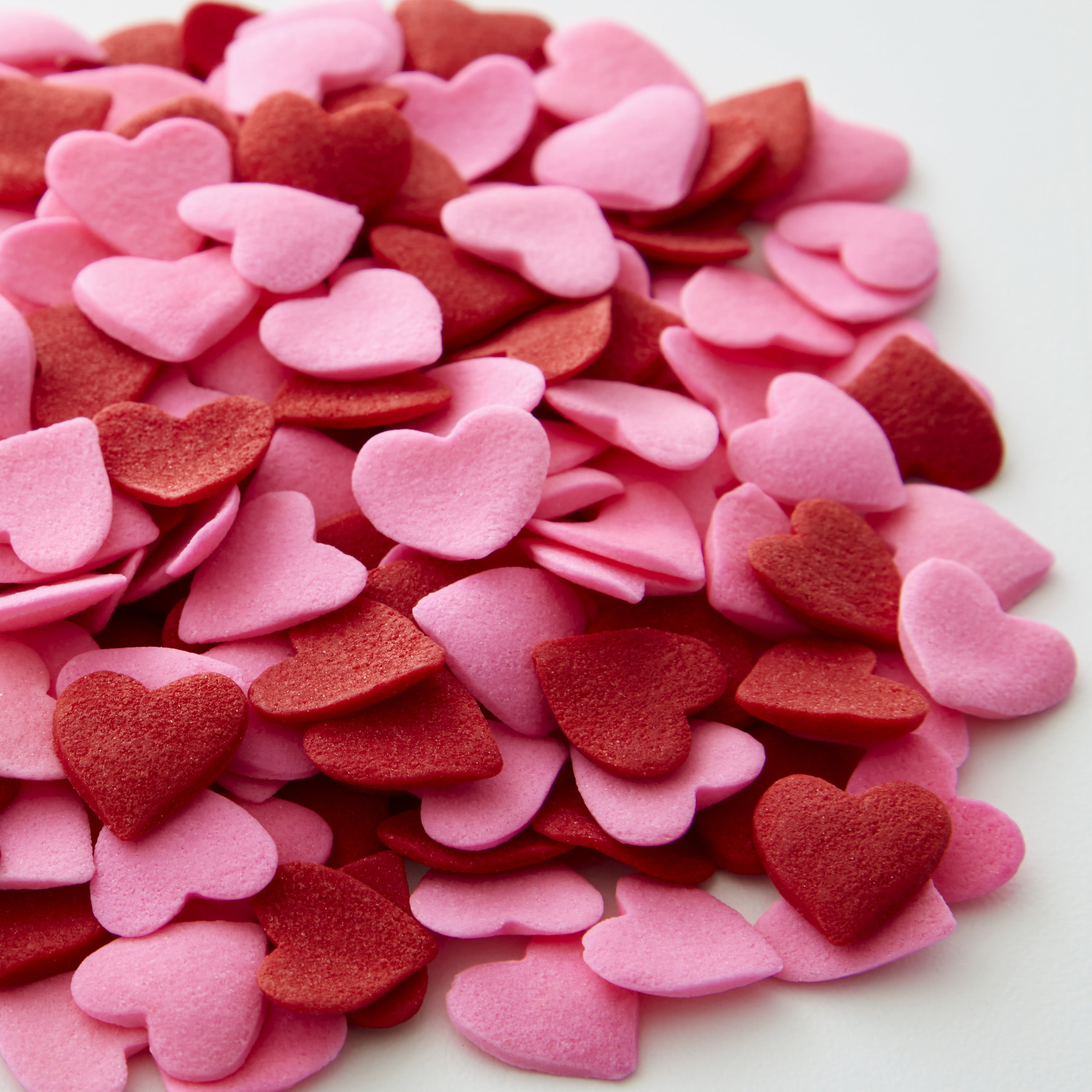 WILTON PINK HEART Candy Decorations 1.1 Ounce Pack 