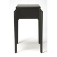 thumbnail image 5 of Home Square Transitional Rubberwood Nightstand in Black - Set of 2, 5 of 8