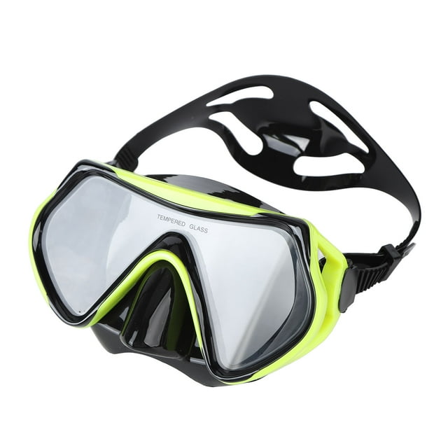 Gafas de buceo para adultos, equipo de natación al aire libre, snorkel, sin niebla, de silicona
