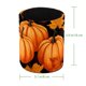 thumbnail image 4 of Elegante portabolígrafos cilíndrico y organizador de escritorio para maquillaje y artículos de arte, hojas de arce con diseño de calabaza., 4 of 5