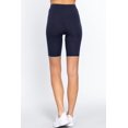 thumbnail image 3 of MOA Collection Women's Cotton Spandex Jersey Short Leggings, 3 of 4