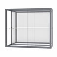 thumbnail image 3 of Waddell 2282MB-BZ Champion 36 x 30 x 14 in. Wall Case with Four 14 in. Half-Length Shelves, Mirror Back - Dark Bronze, 3 of 7