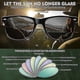 thumbnail image 4 of Gafas de sol polarizadas shaofei de madera para hombres y mujeres, 4 of 5