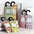 thumbnail image 6 of Large 12 Packs Jasmine Hanging Closet Deodorizer Air Freshener Long Lasting Scented Sachets Smell Goods for House, 6 of 6