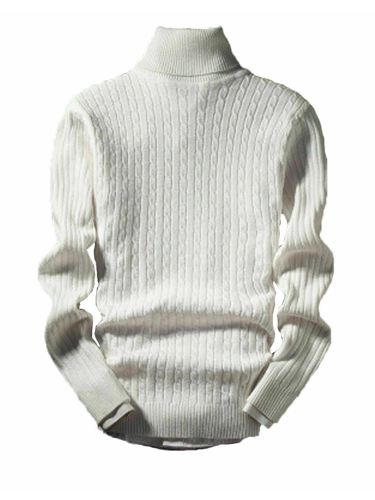 winter white roll neck jumper