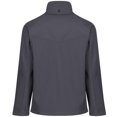 thumbnail image 2 of Regatta - Chaqueta Softshell polar cortavientos modelo Uproar para hombre (Rojo Dos Tonos/Gris), 2 of 2