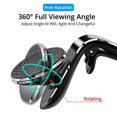 thumbnail image 2 of Car Phone Holder, Air Vent Car Phone Mount Cradle,Silver, 2 of 5