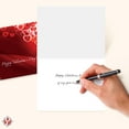 thumbnail image 6 of Happy Valentine’s Day Greeting Cards and Envelopes, Beautiful and Romantic Small Scattered Love Hearts Greetings for Husband, Wife, Boyfriend, or Girlfriend | 4.25 x 5.5” (A2 Size) | 25 per Pack, 6 of 6