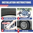 thumbnail image 4 of Wheel Rims Covers 16 inch 4 Pieces ,for 2012-2014 TOYOTA CAMRY / 2012-2014 TOYOTA CAMRY HYBRID Compatible with Steel Wheels and Snap on Installation Hubcaps PP Material (Lacquer), 4 of 7