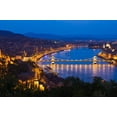 thumbnail image 2 of Budapest Hungary with Chain Wall Mural by Wallmonkeys Peel and Stick Graphic (48 in W x 32 in H) WM23225, 2 of 4