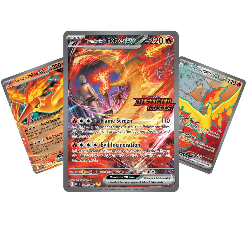 Pokemon Team Rocket’s Moltres ex Ultra-Premium Collection