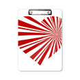 thumbnail image 1 of Portapapeles Unbranded Rojo corazon Bloom Carpeta de escritura A4, 1 of 4