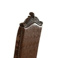 thumbnail image 2 of Faux Leather Upholstered Wooden Counter Height Chair with Nail head Trim, Brown, Set of Two, 2 of 3
