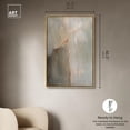 thumbnail image 5 of Fiery Traces IV Canvas Minimalist Abstract by Art Remedy, Gold Frame, 30" x 45", 5 of 7
