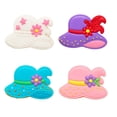 thumbnail image 4 of Mighty Gadget Gilded Age Decorated Hat Cookie Cutter & Stamp - 4x2.8" Elegant Design for Themed Parties (Random Color), 4 of 6