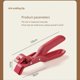 thumbnail image 2 of scald bowl clip multipurpose anti-scald dish basin pan anti-scald clip, electric stove clamp, non-slip silicone anti-scald clip, 2 of 5