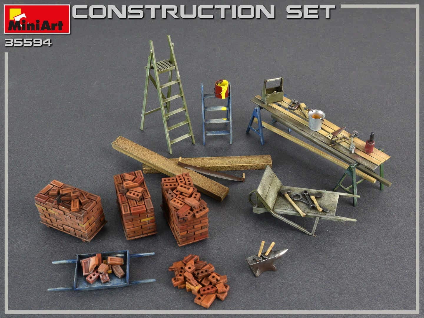 MiniArt Construction Set 1/35 Scale Plastic Model Kit