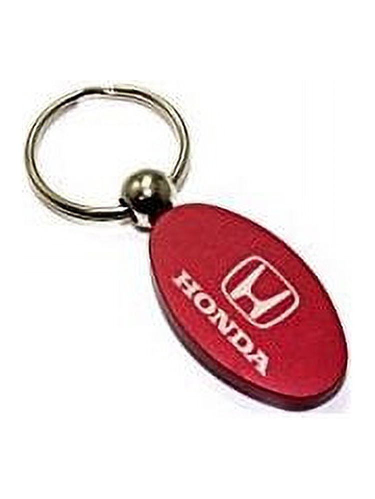 Honda Keychain & Keyring - Burgundy Oval