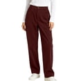 thumbnail image 3 of Diufon Corduroy Pants Women Elastic High Waist Straight Leg Pant Baggy Fall Winter Warm Trousers with Pockets, 3 of 7