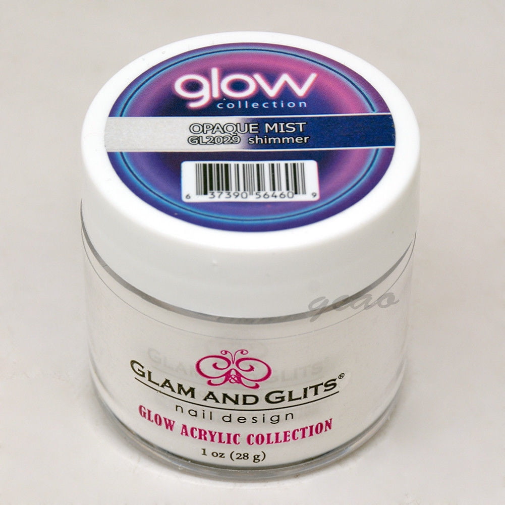 Glam and Glits GLOW ACRYLIC Glow in the Dark Nail Powder 2029 Opaque