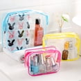 thumbnail image 2 of FangNymph Women Multifunctional Bag Outdoor Travel Cosmetic Organizer Girls Zippered Makeup Toiletry Waterproof Pouch Bag pink L, 2 of 9