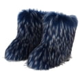 thumbnail image 5 of Women's Boot Furry Short Boot Mid Calf Boots Warm Comfortable Outdoor Flat Shoes, 5 of 6