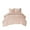 Blush, variant on Gracie Mills Ray 3-Piece Boho-Inspired Tufted Cotton Chenille Medallion Comforter Set - GRACE-11117