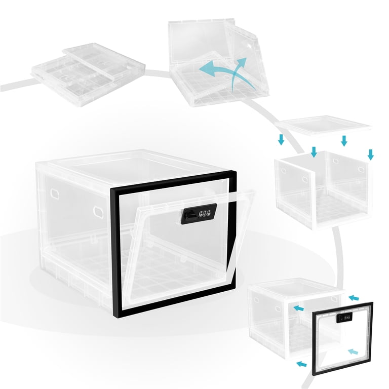Locbbie Lockable Storage Box with Combination Lock photo 4