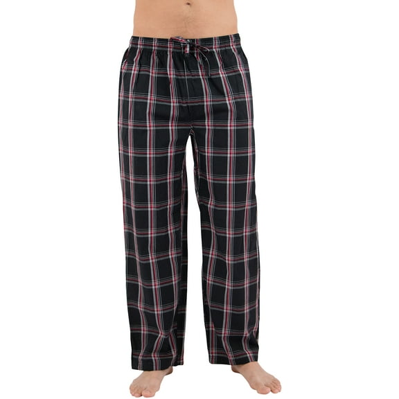 Intimo Men's Woven Knit Casual Cotton Lounge Pajama Pant Sleepwear