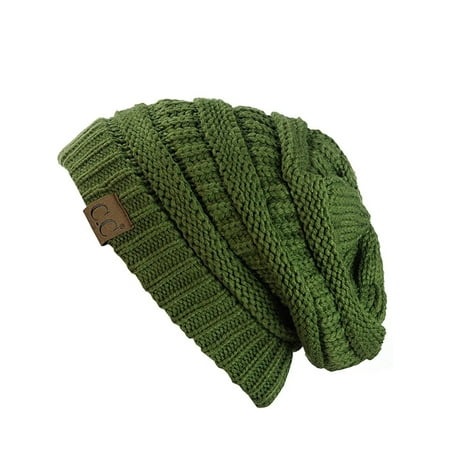 - C.C. Women’s Classic Beanie, Dark Melange