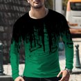 thumbnail image 4 of Camiseta de manga larga con estampado 3D unisex para hombre Blusa casual Pompotops oipoqjl4450, 4 of 9