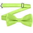 thumbnail image 1 of hengsof Nœud Papillon Classique Uni pour Garçons, Nœud Papillon Mignon pour Chemises d'Uniforme Scolaire, Parfait pour la Rentrée, 1 of 6