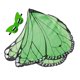 thumbnail image 2 of Ala de mariposa Hugo Cape Costume Photo Prop Cosplay Angel Elf Verde, 2 of 8