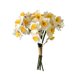 thumbnail image 2 of Set de ramo de flores de seda artificial de 6 piezas – flores falsas blancas y amarillas para centros de mesa de boda, decoración del hogar, accesorios fotográficos, arreglos interiores y exteriores, 2 of 6