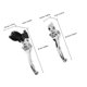 thumbnail image 2 of WEUVEB 1Par Repuesto De Metálica Para Motocicleta Ergonómico Y Duradero, 2 of 8