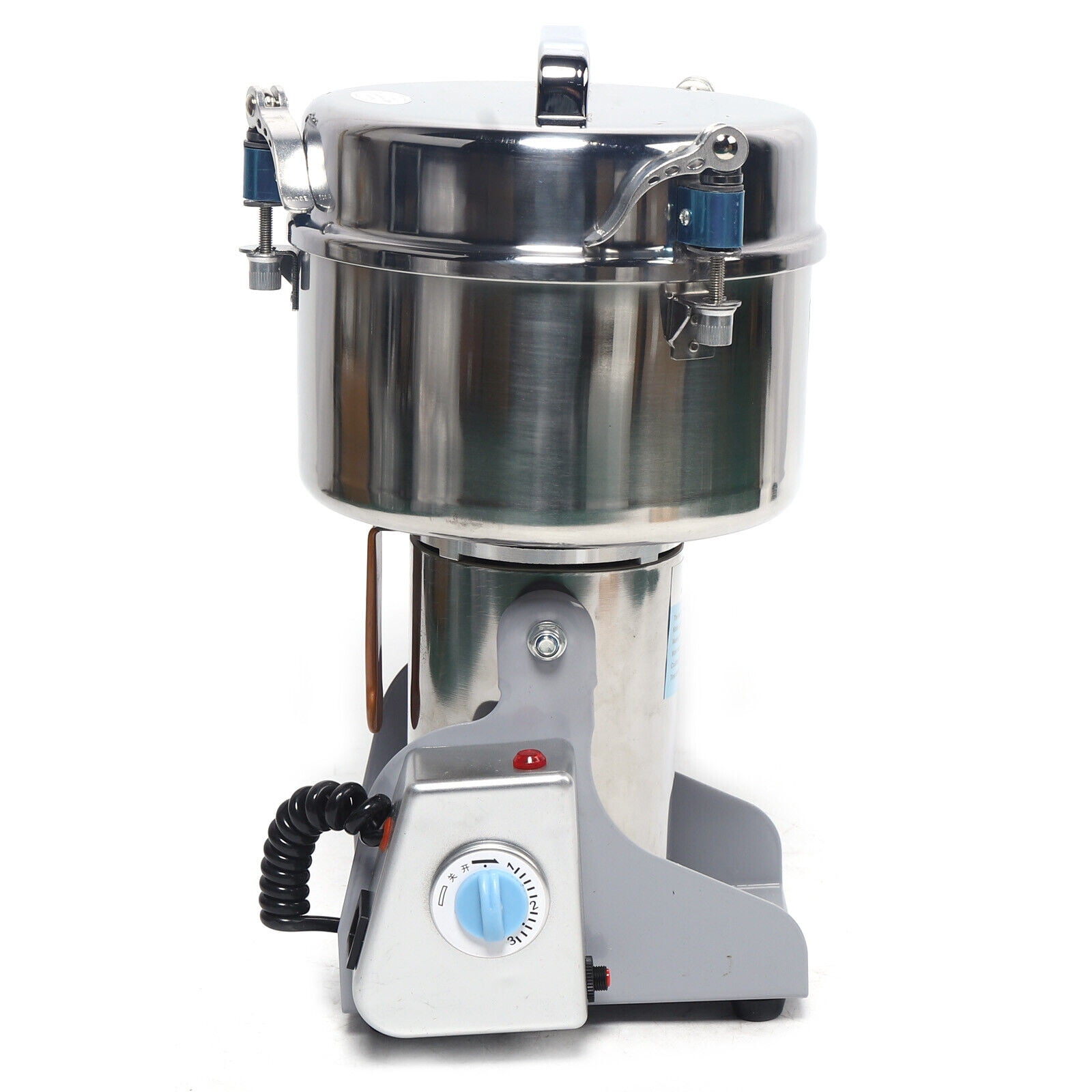 Miumaeov 2000g 110V Electric Herb Grinder Spice Coffee Beans Grain Flour Milling Crusher Pulverizer Machine Stainless Steel