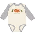 thumbnail image 3 of Inktastic Rather Be Camping C3 Boys or Girls Long Sleeve Baby Bodysuit, 3 of 5