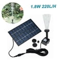 thumbnail image 4 of Highly Efficient Solar Water Pump Kit, Floating Birdbath Water Pumps With Easy To Use Features For Aquarium, Garden And Pool Decoration_Perfect Gift, 4 of 5