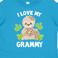thumbnail image 4 of Inktastic Cute Sloth I Love My Grammy with Green Leaves Boys or Girls Toddler T-Shirt, 4 of 5