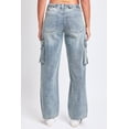thumbnail image 6 of YMI Jeans Women's Adjustable Waist Cargo Straight Leg Jeans, 6 of 6