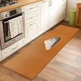 thumbnail image 3 of Orange Sky Kitchen Runner Rug 2x6 Washable Runners for Hallway Non Slip Abstract Sky White Minimalist Large Area Rug Indoor Floor Carpet for Bathroom Laundry Entryway Bedroom Living Room, 3 of 9