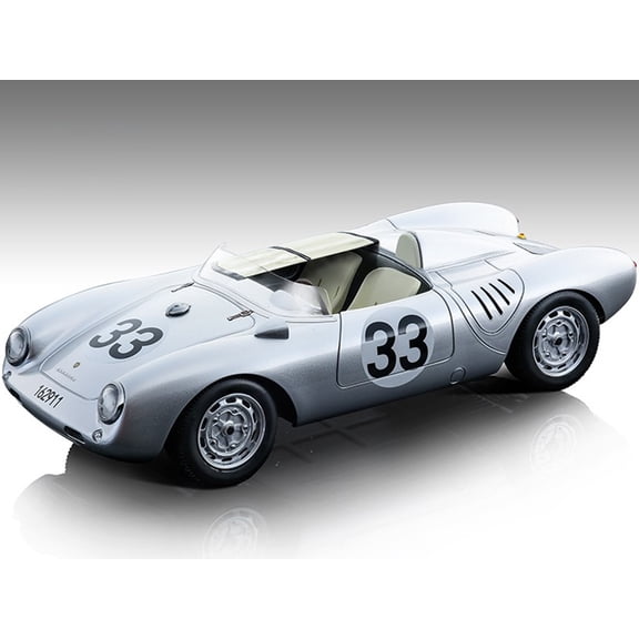 Porsche 550 A #33 H. Herrmann - R. von Frankenberg 24H Le Mans (1957) "Mythos Series" Ltd Ed 95 pcs 1/18 Model Car by Tecnomodel