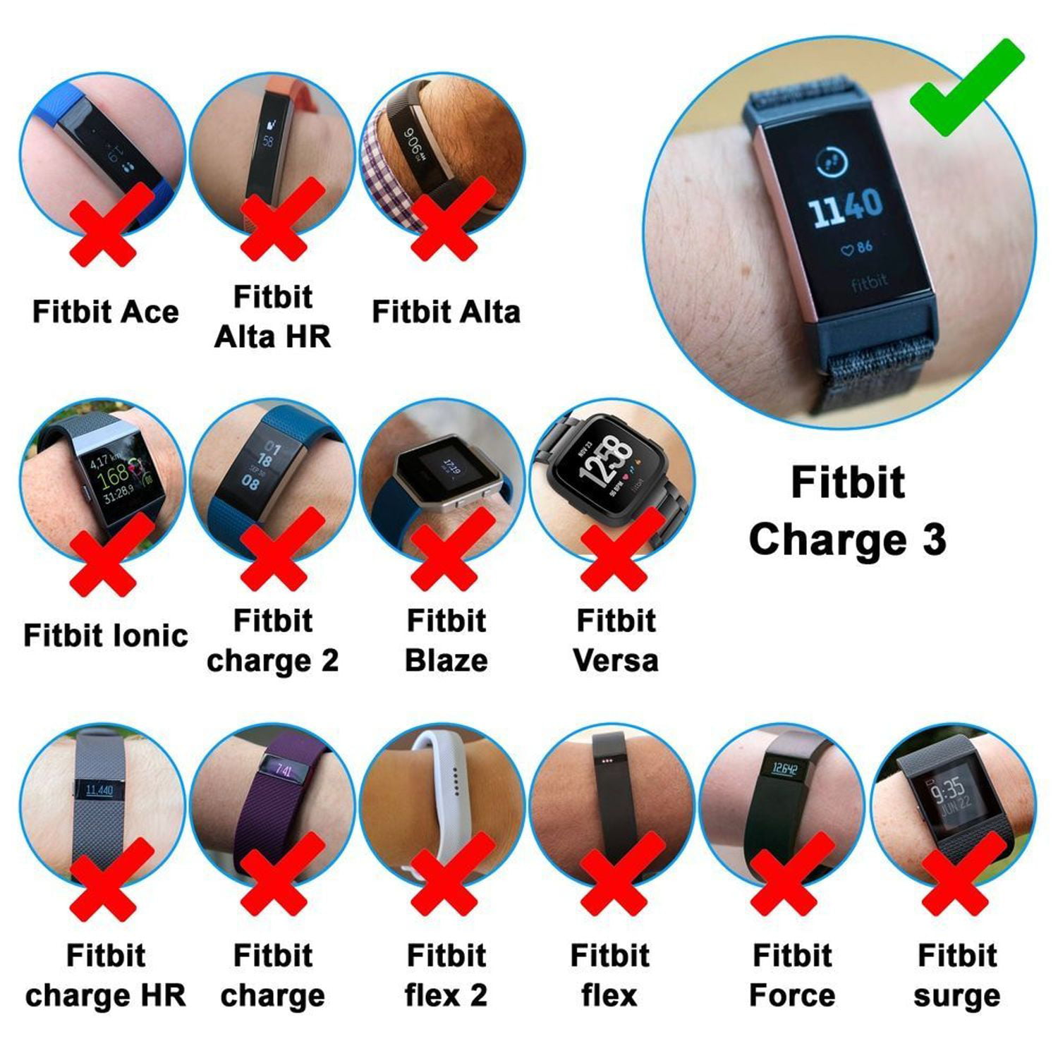 fitbit charge hr 3 charger