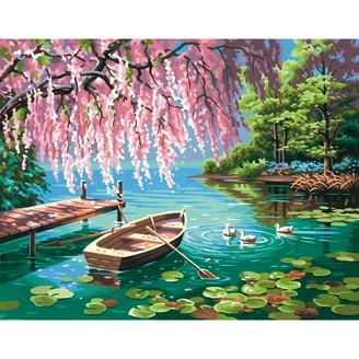 Paintworks Paint By Number 20x14 AdirondackEvening - Walmart.com