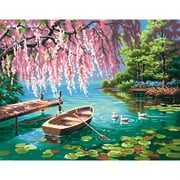 Paint Works Nature & Outdoors Paint By Number Art Kit (15 Pieces)