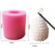 thumbnail image 2 of Molde para hacer velas 3D, molde para velas de piña navideña, herramienta para hornear moldes para jabón y velas hechas a mano DIY, 2 of 4